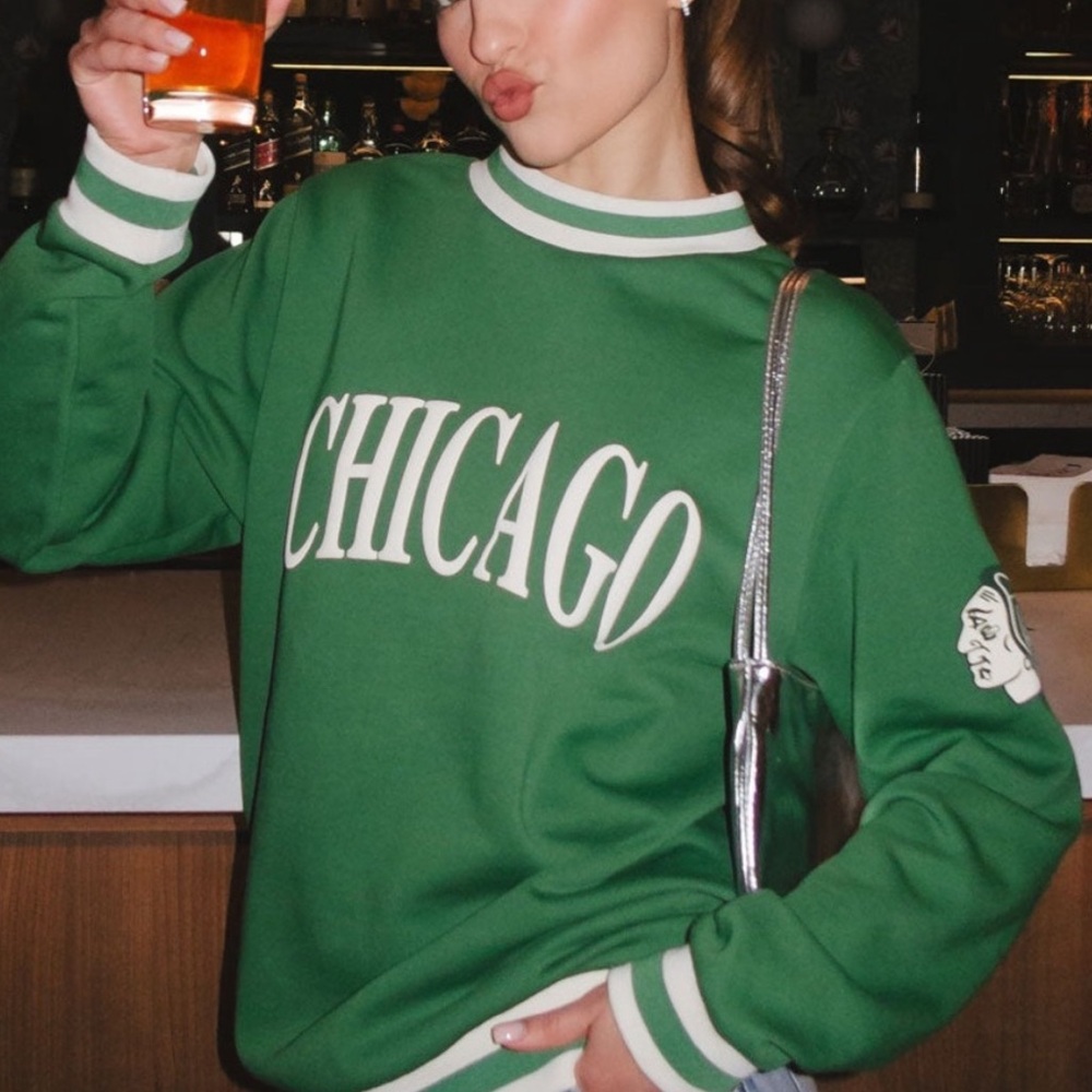 ISO Alice & Wonder x Chicago Blackhawks St. Patrick’s Day Sweatshirt